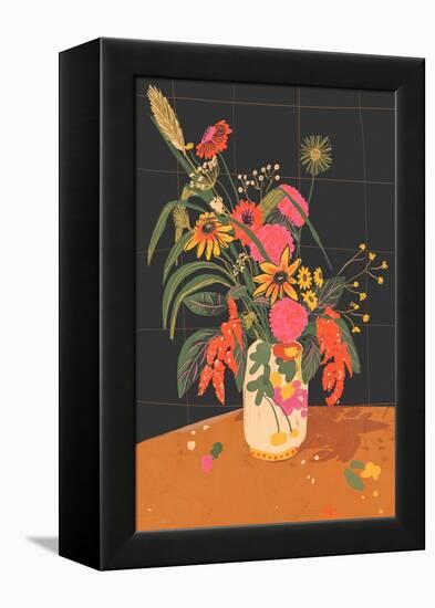 Bright Bouquet-Gigi Rosado-Framed Premier Image Canvas