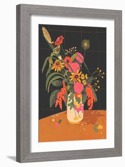 Bright Bouquet-Gigi Rosado-Framed Giclee Print