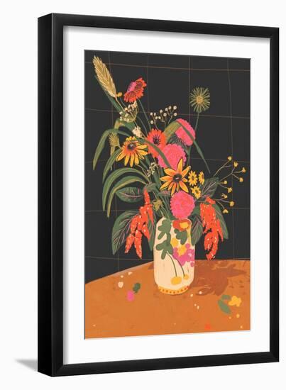 Bright Bouquet-Gigi Rosado-Framed Giclee Print