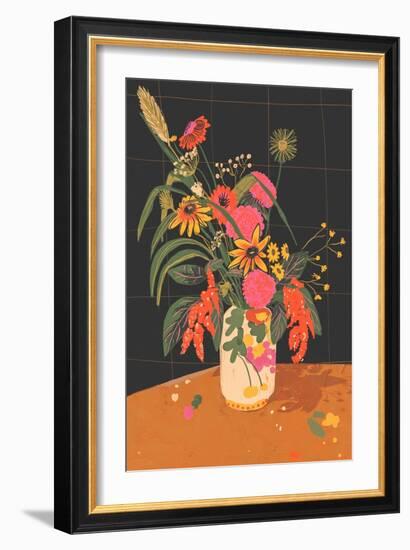 Bright Bouquet-Gigi Rosado-Framed Giclee Print