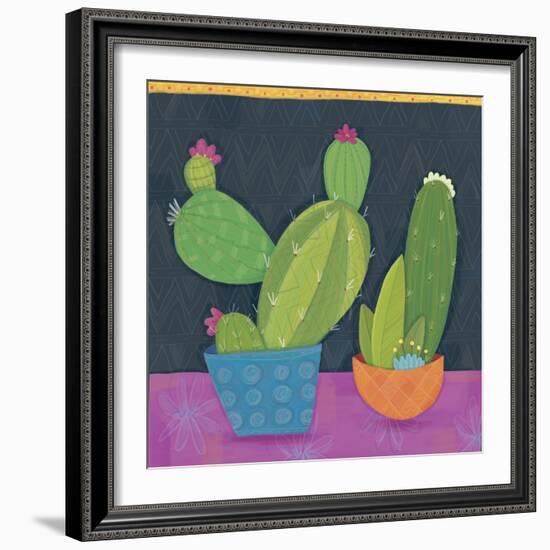 Bright Cactus 1-Holli Conger-Framed Giclee Print