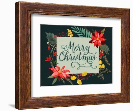 Bright Christmas Night  I-Grace Popp-Framed Art Print