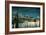 Bright City Lights Blue I-James Wiens-Framed Art Print