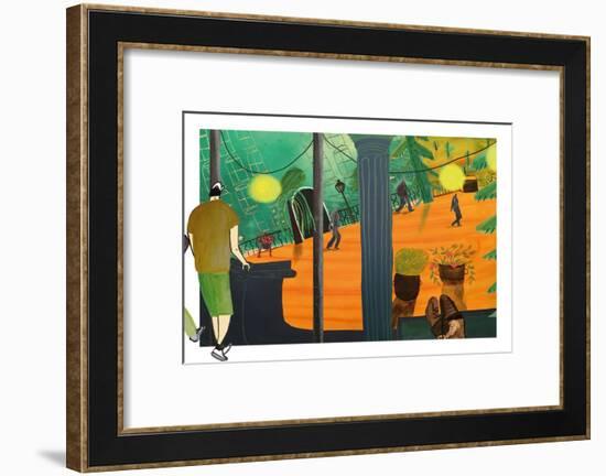 bright city-Kathrin Steinbacher-Framed Giclee Print