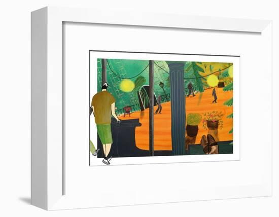 bright city-Kathrin Steinbacher-Framed Giclee Print