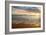 Bright Cloudy Sunset in the Calm Ocean-Givaga-Framed Photographic Print