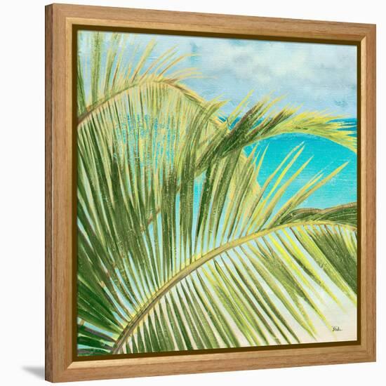 Bright Coconut Palm I-Patricia Pinto-Framed Stretched Canvas