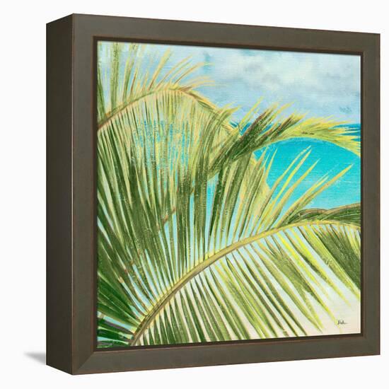Bright Coconut Palm I-Patricia Pinto-Framed Stretched Canvas
