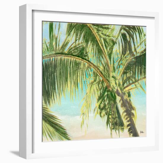 Bright Coconut Palm II-Patricia Pinto-Framed Art Print
