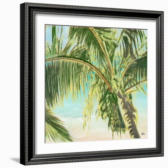 Bright Coconut Palm II-Patricia Pinto-Framed Art Print