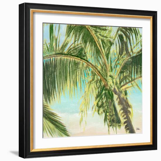 Bright Coconut Palm II-Patricia Pinto-Framed Art Print