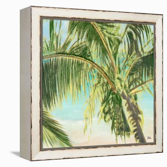 Bright Coconut Palm II-Patricia Pinto-Framed Stretched Canvas