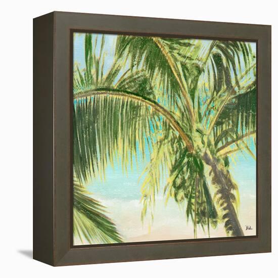 Bright Coconut Palm II-Patricia Pinto-Framed Stretched Canvas