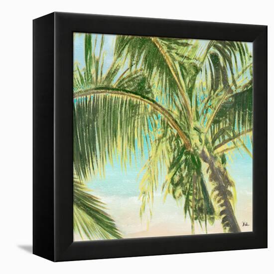 Bright Coconut Palm II-Patricia Pinto-Framed Stretched Canvas