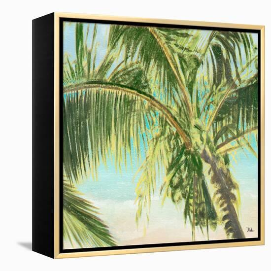 Bright Coconut Palm II-Patricia Pinto-Framed Stretched Canvas