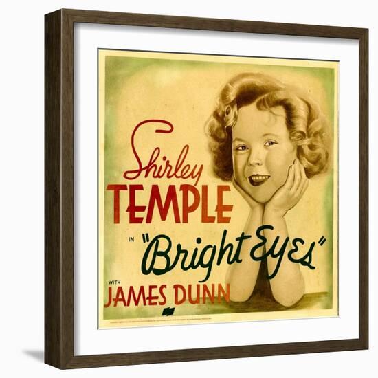 Bright Eyes, 1934-null-Framed Art Print