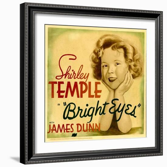 Bright Eyes, 1934-null-Framed Art Print