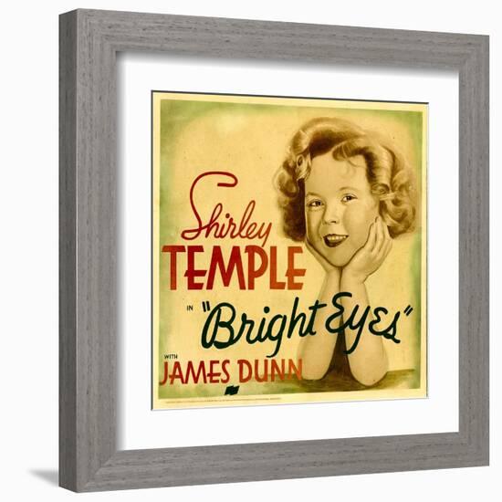 Bright Eyes, 1934-null-Framed Art Print