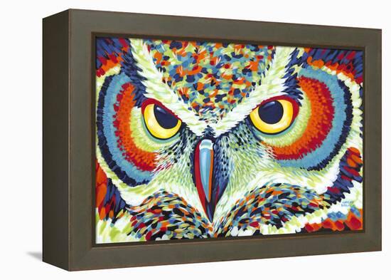 Bright Eyes-Carolee Vitaletti-Framed Stretched Canvas