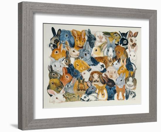 Bright Eyes-Pat Scott-Framed Giclee Print