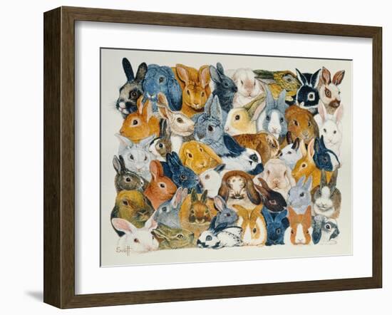 Bright Eyes-Pat Scott-Framed Giclee Print