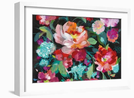 Bright Floral Medley Crop-Danhui Nai-Framed Art Print