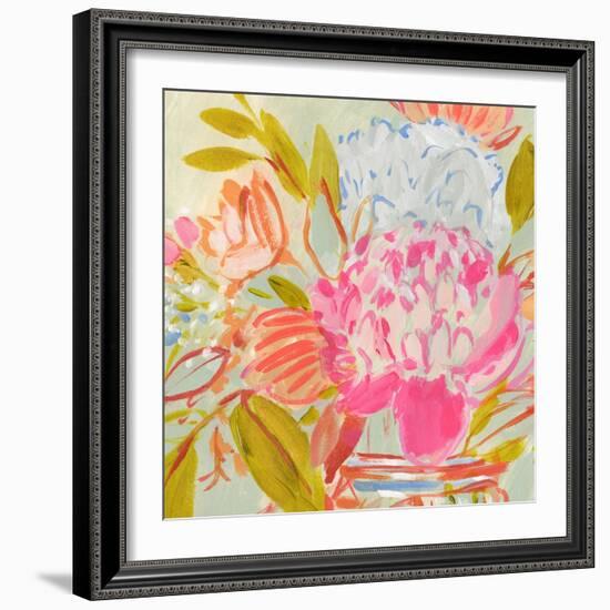 Bright Florist IV-Annie Warren-Framed Art Print