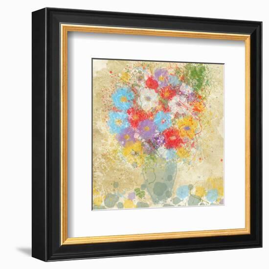 Bright Flowers II-Irena Orlov-Framed Premium Giclee Print