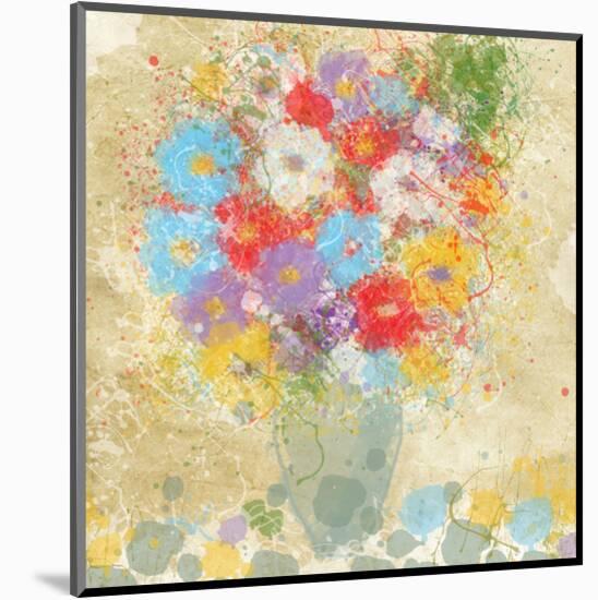 Bright Flowers II-Irena Orlov-Mounted Art Print