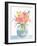 Bright Flowers II-Aria K-Framed Art Print