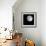 Bright Full Moon in a Black Night Sky-Janis Miglavs-Framed Photographic Print displayed on a wall
