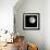 Bright Full Moon in a Black Night Sky-Janis Miglavs-Framed Photographic Print displayed on a wall