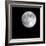 Bright Full Moon in a Black Night Sky-Janis Miglavs-Framed Photographic Print