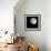 Bright Full Moon in a Black Night Sky-Janis Miglavs-Framed Photographic Print displayed on a wall