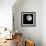 Bright Full Moon in a Black Night Sky-Janis Miglavs-Framed Photographic Print displayed on a wall