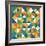 Bright Geometrics I-N. Harbick-Framed Art Print