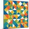 Bright Geometrics I-N. Harbick-Mounted Art Print