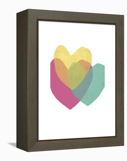 Bright Hearts-Seventy Tree-Framed Premier Image Canvas