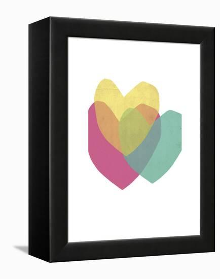 Bright Hearts-Seventy Tree-Framed Premier Image Canvas