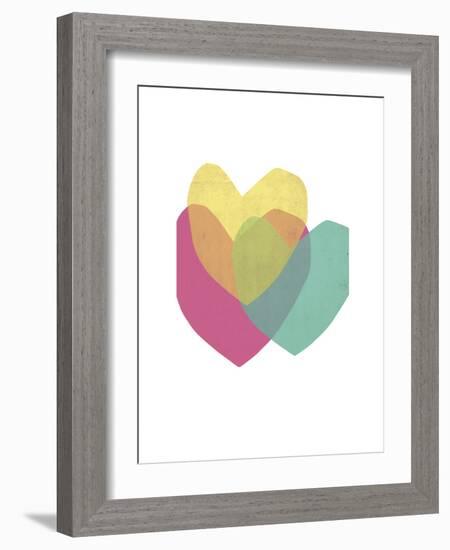 Bright Hearts-Seventy Tree-Framed Giclee Print