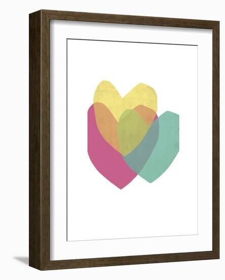 Bright Hearts-Seventy Tree-Framed Giclee Print