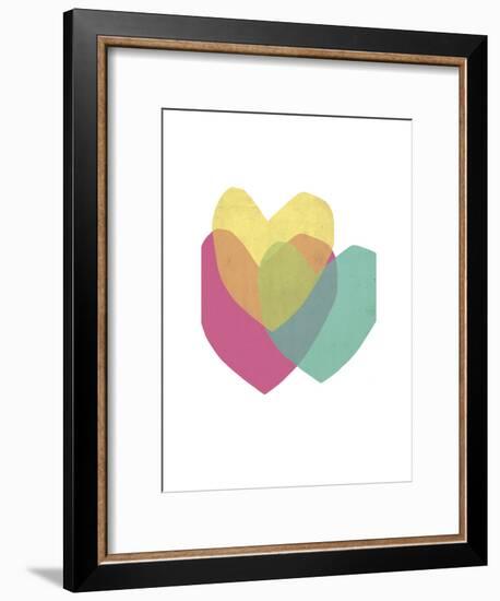 Bright Hearts-Seventy Tree-Framed Giclee Print