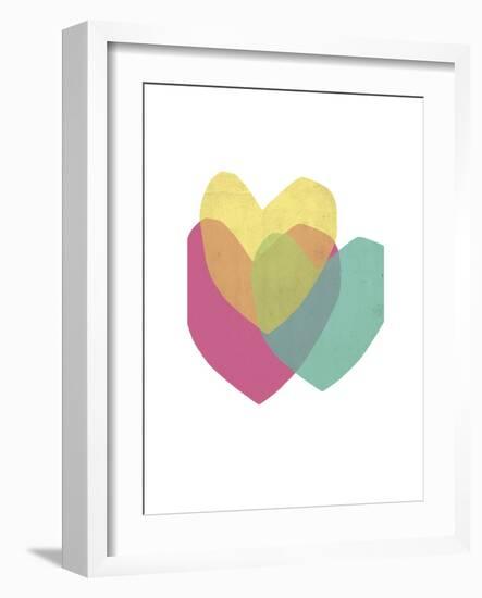 Bright Hearts-Seventy Tree-Framed Giclee Print