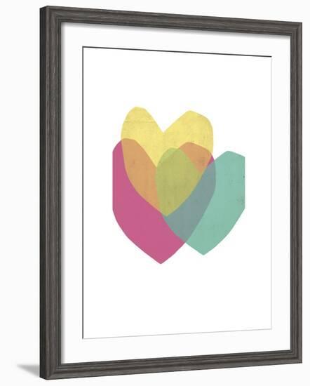 Bright Hearts-Seventy Tree-Framed Giclee Print