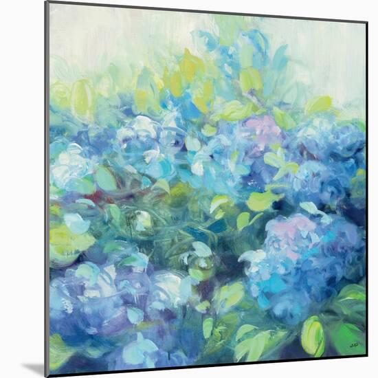 Bright Hydrangea II-Julia Purinton-Mounted Art Print