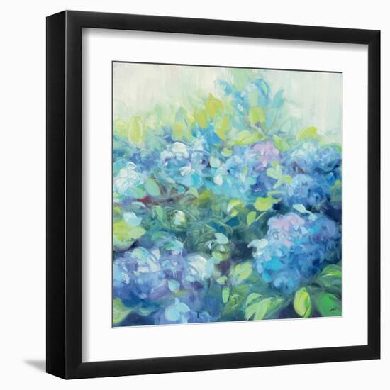 Bright Hydrangea II-Julia Purinton-Framed Art Print