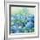 Bright Hydrangea II-Julia Purinton-Framed Premium Giclee Print