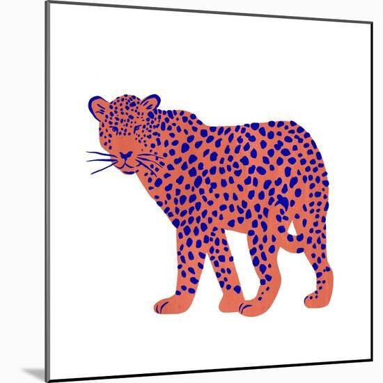 Bright Leopard I-Emma Scarvey-Mounted Art Print