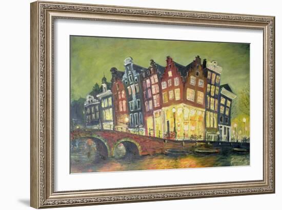 Bright Lights, Amsterdam, 2000-Antonia Myatt-Framed Giclee Print