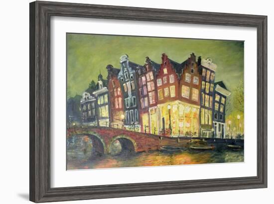 Bright Lights, Amsterdam, 2000-Antonia Myatt-Framed Giclee Print